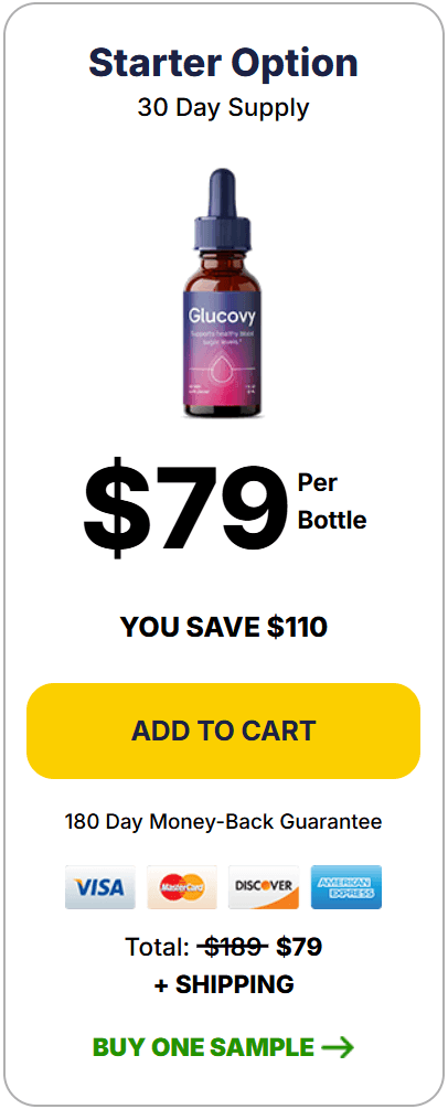 Buy Glucovy 1 Bottle